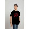 Playera Diseño Feliz Navidad con árbol Diseño rojo Printernet