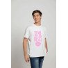 Printernet Playera De Manga Corta con Diseño de Amor y amistad 10 mil besos, Ideal para Regalo