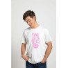 Printernet Playera De Manga Corta con Diseño de Amor y amistad 10 mil besos, Ideal para Regalo