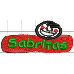 Ponchado logo Sabritas para bordar en Printernet