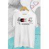 Printernet Playera De Manga Corta con Diseño de Amor y amistad, Eres Irresistible