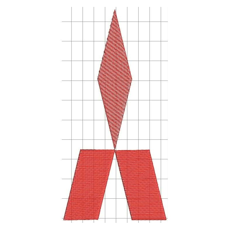 Ponchado Mitsubishi para bordar en Printernet