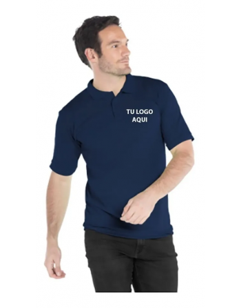 Camisa Polo Bordada Con Logo.