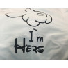 Printernet Sudadera Mickey guante I am Hers San Valentin