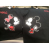 Printernet Dos Playeras para pareja enamorada Mickey y Minie