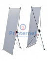 Porta Banner Printernet tipo X araña tripie 60x160cm- reforzado (fibra de vidrio) incluye lona calidad intermedio