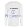 Printernet Playera De Manga Larga con Diseño al frente