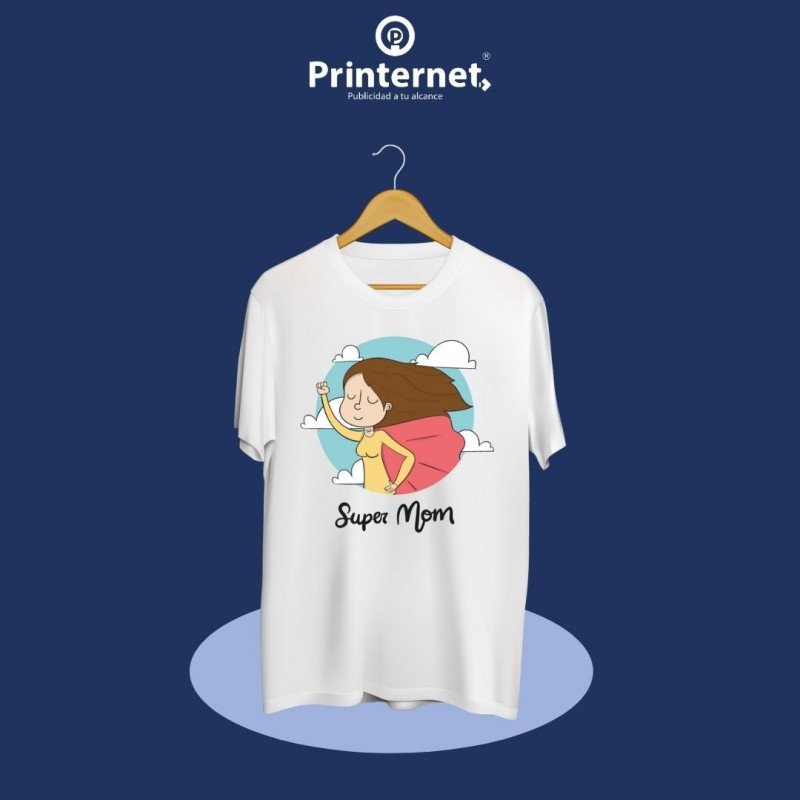 Playera para Mama Super mom Super